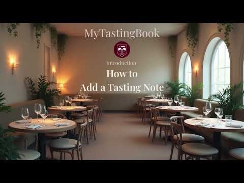 Tasting Notes Intro Course