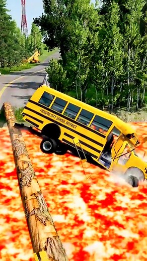 3K views | cars vs lava pit bollards crash | Conic | Facebook