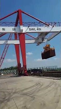Rail-Mounted Container Gantry Crane | Weihua Cranes Efficient Port Solutions