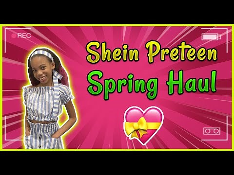 Tween Shein try-on haul (Summer Edition)