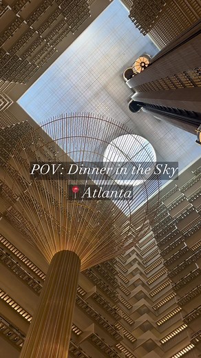 Make sure you check out Atlanta’s rotating restaurant with 360° views of the city!! Polaris located at the top of the Hyatt Regency in downtown Atlanta. This one’s a gem for sure 🤩 • #datenight #birthday #dinner #atlanta #thingstodoinatlanta #atlantablogger #atleats #atlantafood #upscale #finedining #views
