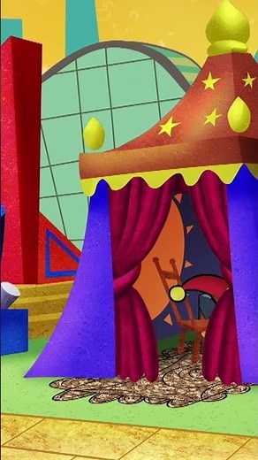 Buzz and Delete go to a fortune teller 🔮 🎃 #Cyberchase #shorts