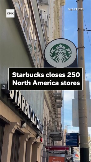 Starbucks announced on Thursday it will close 250 stores in North America this week. Through a letter to employees, company leaders said it will close underperforming locations and coffee shops that can't provide the kind of experience Starbucks wants for its customers. Details on which locations will close and how many employees will be impacted have not been released.