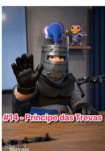 No episódio de hoje, tivemos o prazer de conversar com o Príncipe das Trevas! Deixe seu like e segue a gente aí! #fyp #clashroyale #ia #jogos