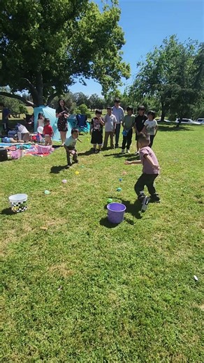 Easter eggs day- picking up eggs game lol