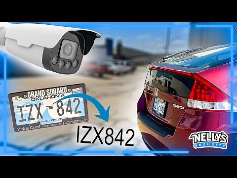 How to Capture and Log License Plates with an LPR Security Camera (HC121@TS8CR-Z)