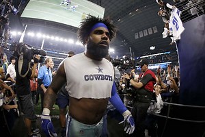 EDC security guard seeking apology from Ezekiel Elliott