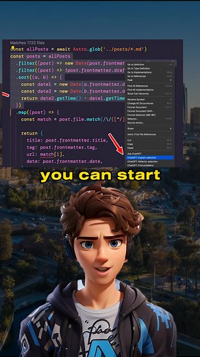 ChatGPT is now directly in VS Code. Here's how to set it up to supercharge your coding ⚡ #trending #trendingreels #aitools #generativeai #aivideos #aifire #aifireco | AI Mastery