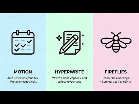 GLOWMODE: 3 AI Tools That Organize Your Life