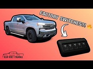 OEM-Style AUX Switch Installation on 2019-2025 Chevy Silverado – Step-by-Step Guide