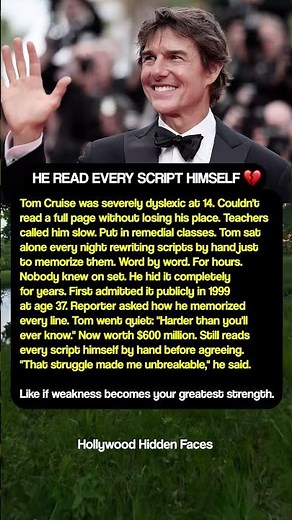 HE READ EVERY SCRIPT HIMSELF 📖💔