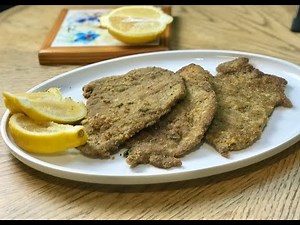 Classic Breaded Veal Cutlets