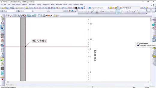 利用Etap软件进行保护与协调研究