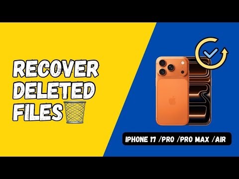How to Find Recycle Bin (Recently Deleted Items) on iPhone 17 / 17 Pro / 17 Pro Max