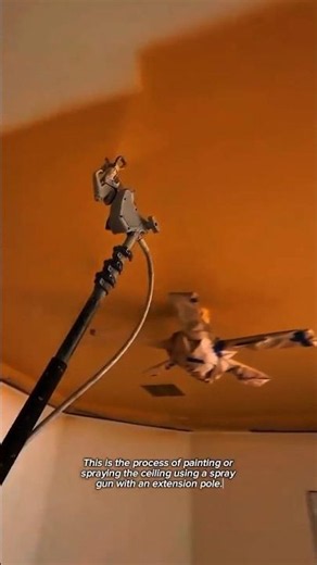 Fast Ceiling Painting With an Airless Paint Sprayer