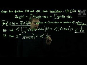 Convolution and the Laplace Transform