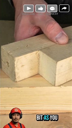How to Drill a Perfectly Straight Hole (Simple Square Block Method) #diy #wood