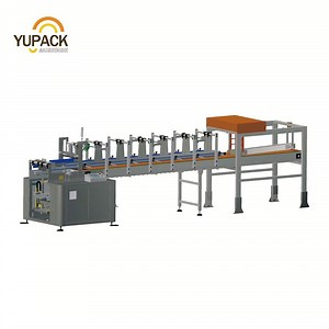 [Hot Item] Auto Drop Case Packer Machine with Kind Bottles of Oval, Rectangular