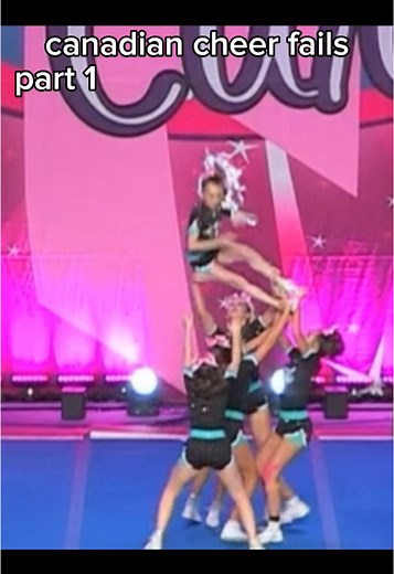 Canadian cheer fails part 1! Comment your team and comp to be featured 👇 #cheer #cheerleading #allstarcheer #cheerfails #fail #canadiancheer