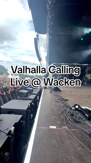 Valhalla Calling Live at Wacken! #wackenopenair #valhallacalling #viking