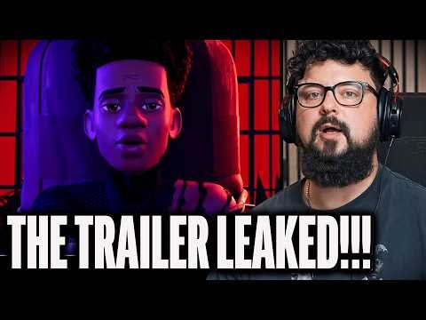 The new Beyond the Spider-Verse Trailer LEAKED!! (it's AMAZING)