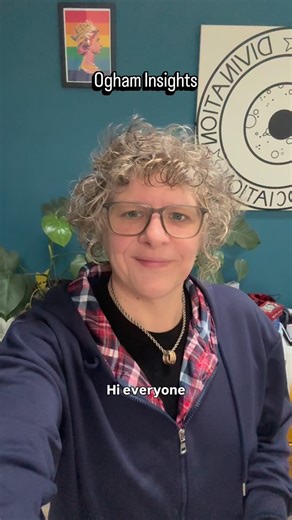 Jane Matthews on Instagram: "Today’s Ogham insights using my deck Ogham: Divning in the Celtic Way available for preorder now and published by Weiser books! #spirituality #divination #ogham #yougotthis #dontgiveup"