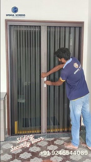 Sliding Security Screens Door I Security Screen Doors & Windows I Spensa screens hyderabad