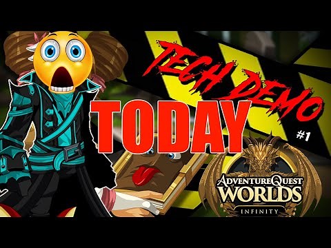 AQW Infinity Tech Demo IS TODAY! 😱 | Time and How To Play Revealed!