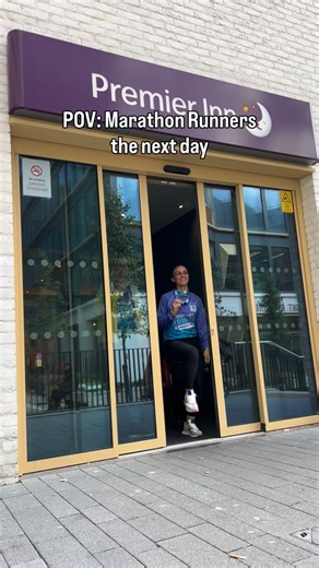 4.4K views · 48 reactions | POV: You ran a marathon and it’s your whole personality for the next week 藍 Some weekend at @dublinmarathon - running 26.2 miles and nabbing PBs.  #marathon #dublinmarathon #marathontrainingplan | Angeline Murphy Design | Facebook