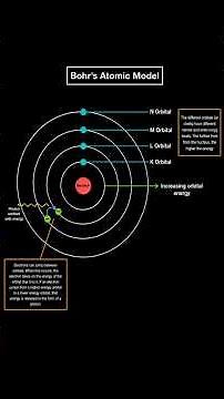 📘 Bohr Model Explained in 60 Seconds | Class 9 Science NCERT ⚛️ #Shorts #ncert #class9science