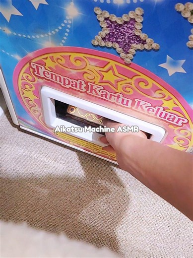 Mesin Aikatsu ASMR!! 🤤 #aikatsu #mesinaikatsu #asmr #kartuaikatsu #aikatsuindonesia