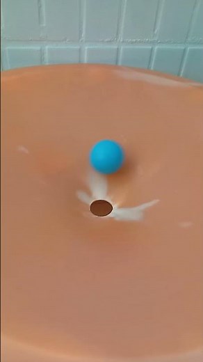 Oddly Satisfying Marble Run 🌟🔵Big Blue Ball #viral