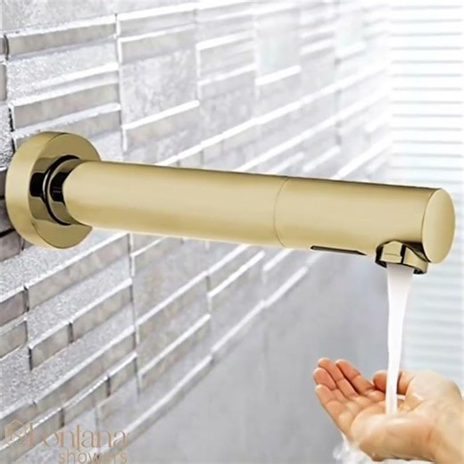 Fontana Le Havre™ Edition Brushed Gold Sensor Faucet FS-9824BG