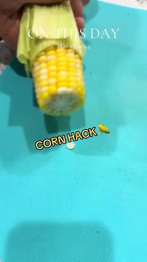 Best corn hack 🌽 #corn #cornonthecob | Anne Caserta
