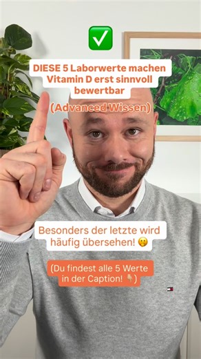 Heilpraktiker Guido Klöpper | Mikronährstoffe & Labordiagnostik on Instagram: "HIER ist, was wirklich entscheidend ist ⚠️👇🏼 Ein isolierter Vitamin-D-Wert sagt wenig darüber aus, ob Vitamin D im Körper tatsächlich wirksam ist. Denn Vitamin D entfaltet seine Effekte nicht direkt, sondern über den Vitamin-D-Rezeptor (VDR), der in vielen Zellen sitzt und dort wichtige Prozesse steuert. Ob diese Wirkung eintritt, hängt nicht nur vom gemessenen Spiegel ab, sondern auch davon, ob Vitamin D aktiviert