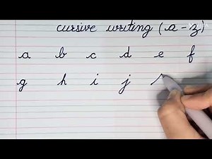 cursive small letters | cursive writing a to z |cursive handwriting practice abcd | English alphabet