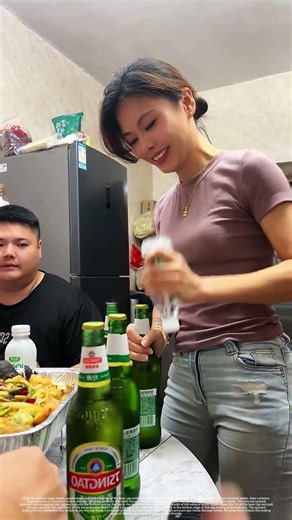 Have you ever seen this way of opening beer bottles?