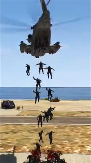 US Delta force commandos troops entering in Tehran#shorts#shortsfeed#gta