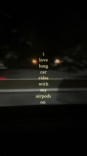 Enjoying Long Car Rides with AirPods