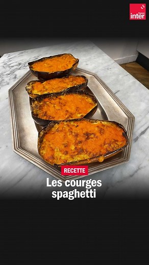 Des courges spaghetti de la béchamel au fromage = c'est un grand oui ! | France Inter
