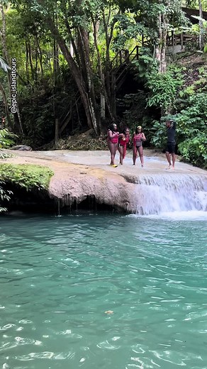 Blue Hole/Secret Falls 🇯🇲 @epic_islandtours Create Epic Memories. 🌴 One Love ❤💛💚 🌴 Customize your Jamaica 🇯🇲 Tours/ Excursions/ Private Airport Transfers with us Call/ WhatsApp : 1-876-209-7515 for more.... Email us @ : epicislandtours@gmail.com ✅Weed Farm Tour ✅Bamboo Rafting and limestone massage ✅ JetCar ✅Jetski ✅ Blue Hole ✅ Dunn’s River Falls ✅ Parasailing ✅ ATV ✅ Horsebackriding in the ocean ✅ Sea Tubing ✅ Catamaran / Booze Cruise ✅ Island Swing lots more....... #bamboorafting #ree