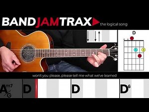 The Logical Song - Supertramp | EASY GUITAR LESSON | Scrolling Chords