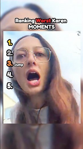 Ranking Worst Karen Getting Instant Karma 23 #shorts