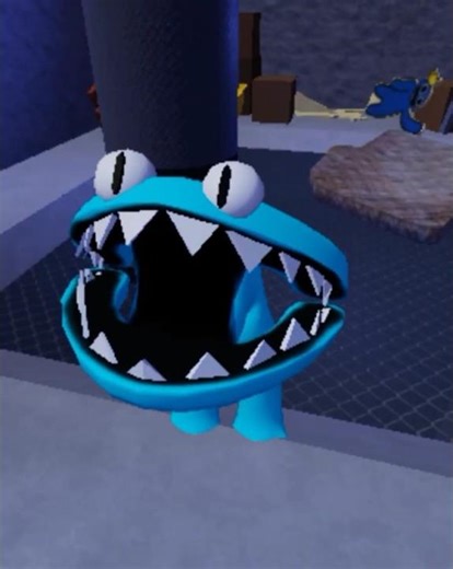 Rainbow Friends Chapter 2 Cyan Monster End Game Rp Gameplay #roblox #rainbowfriends