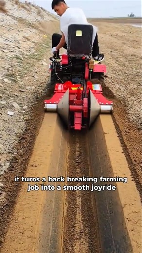 This Machine Makes FARMING 🚜 Look So Satisfying #DitchingMachine
