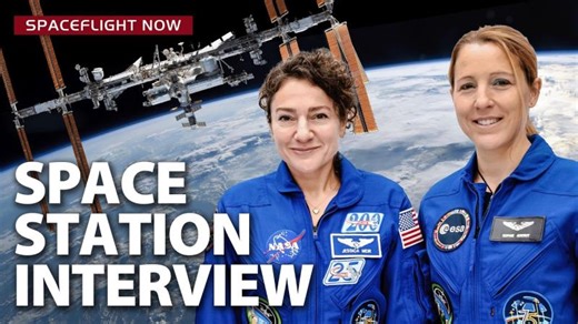 Interview with NASA astronaut Jessica Meir and ESA astronaut Sophie Adenot onboard the space station | The NWT Group