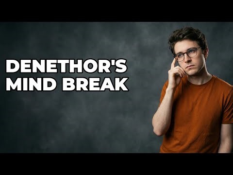 Why Did Denethor Suffer Palantir Mental Strain?