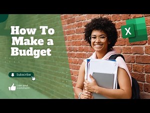 How to Make a Simple Student Budget in Excel