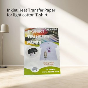 [Hot Item] Light Cotton Inkjet Transfer Paper A4 Inkjet Print by Pigment Ink with Factory Price