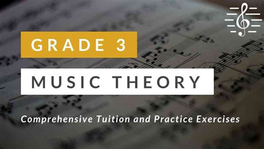 Grade 3 Music Theory Video Course by Music Matters - Music Theory Application